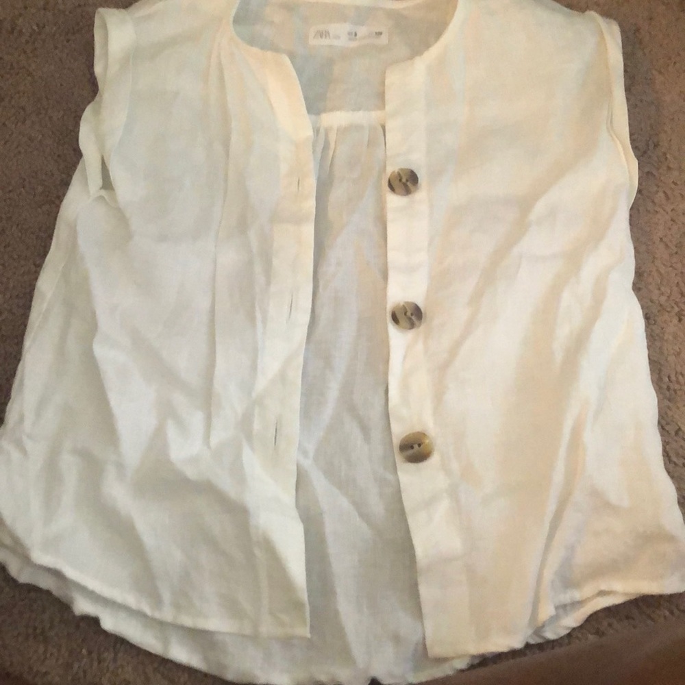 White button down - Picture 2 of 4